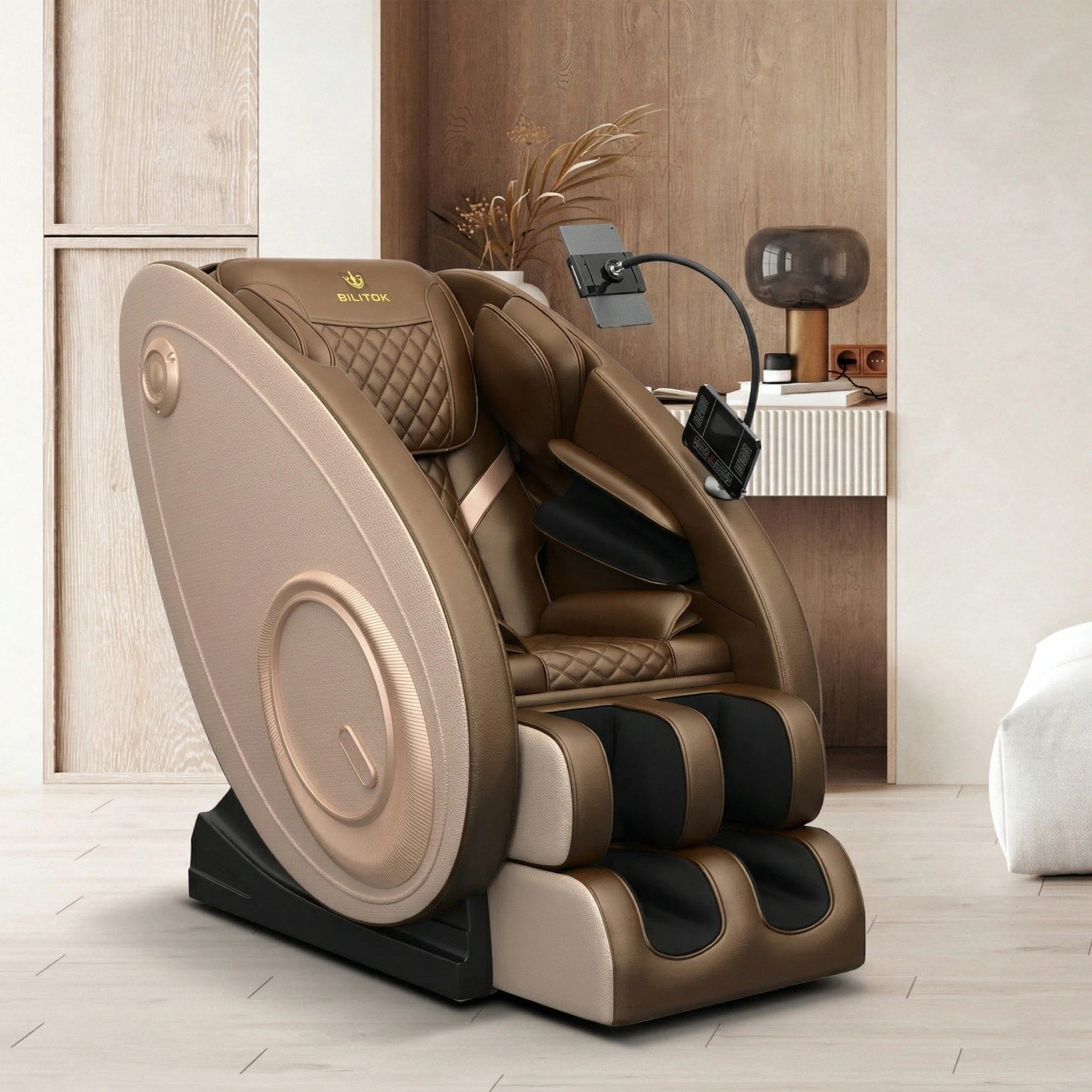 Massage Chair Recliner With Zero Gravity With Full Body Air Pressure