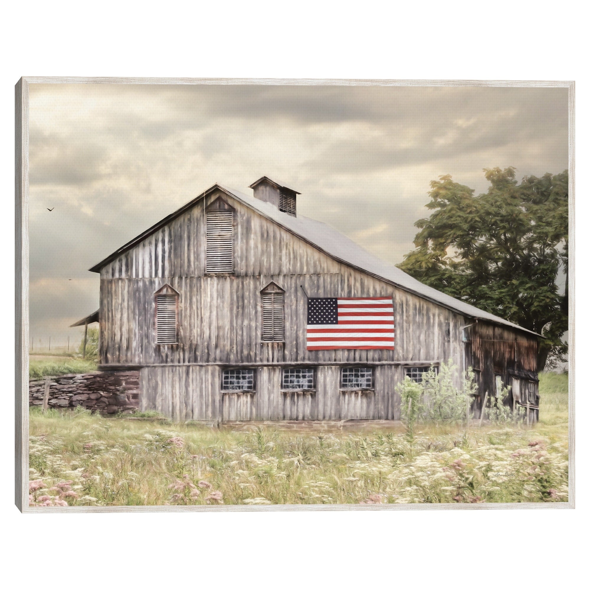 Masterpiece Art Gallery Kirklands American Barn By Lori Deiter Color Barnwood Frame Wall Art Size 22X28