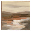 Masterpiece Art Gallery Kirklands Cinnamon Riverbank I By Silvia Vassileva Color Taupe Frame Wall Art Size 35X35