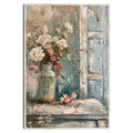 Masterpiece Art Gallery Kirklands Distressed Bouquet By Petal Prints Design Color Barnwood Frame Wall Art Size 24X36
