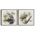 Masterpiece Art Gallery Kirklands Linen Seabird Portrait I Ii By Studio Arts Color Steel Frame Wall Art Size 24X24X2