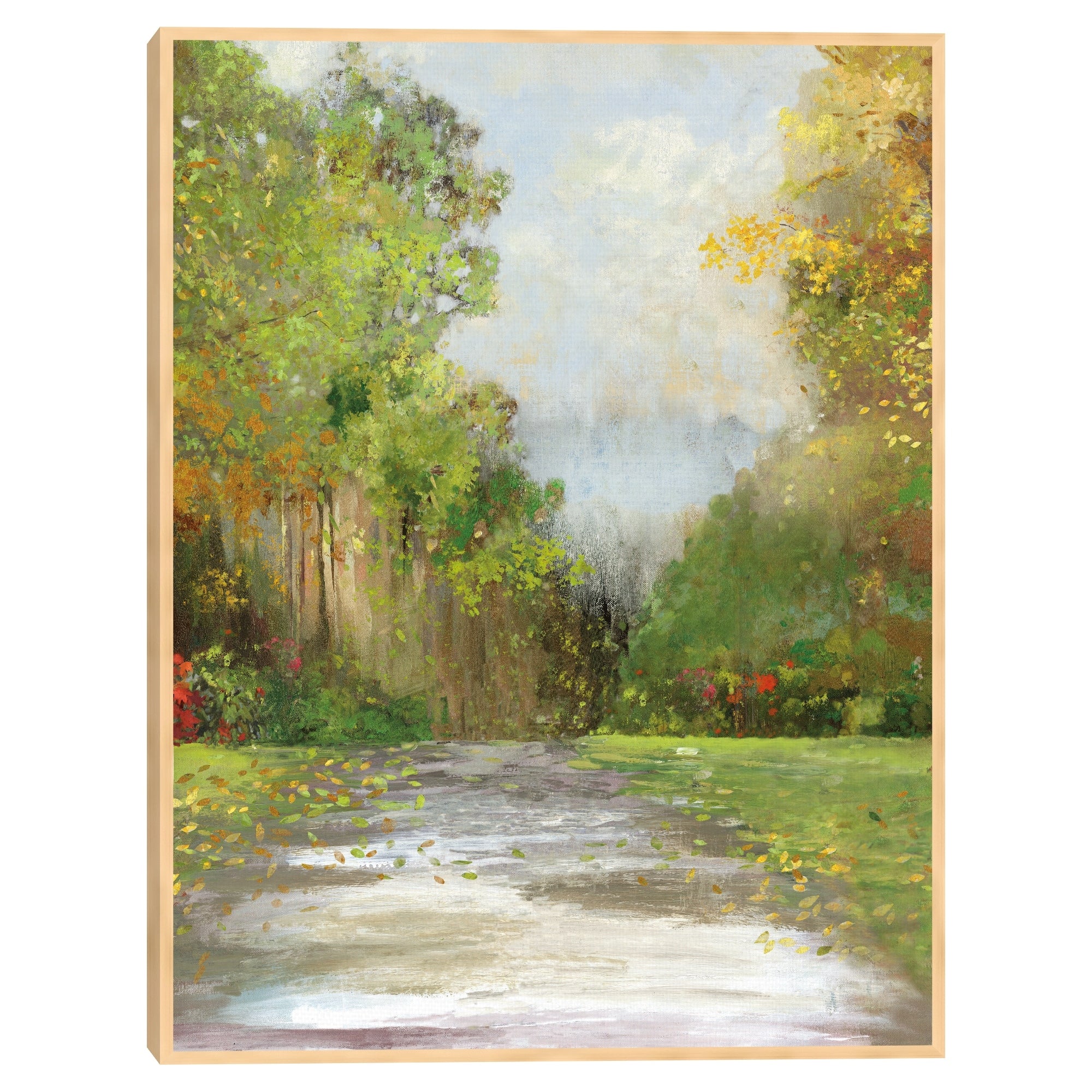 Masterpiece Art Gallery Kirklands Path By Allison Pearce Color Birch Frame Wall Art Size 30X40