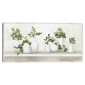 Masterpiece Art Gallery Kirklands Plant Life By Julia Purinton Color Barnwood Frame Wall Art Size 17X34