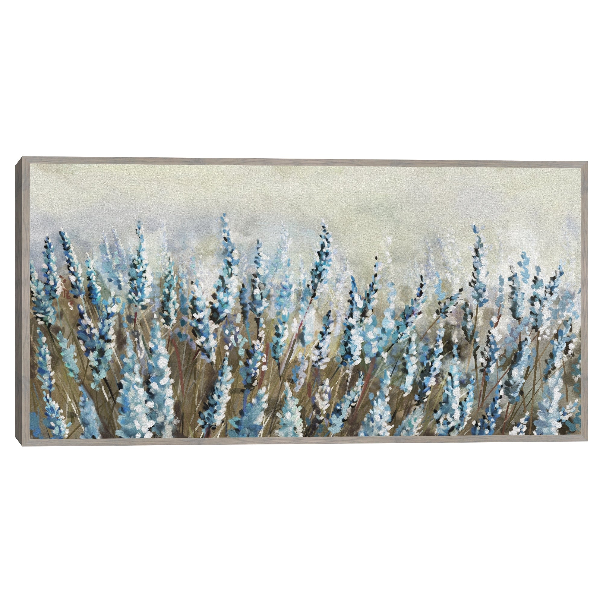 Masterpiece Art Gallery Kirklands Quiet Moments By Studio Arts Color Light Gray Frame Wall Art Size 24X48