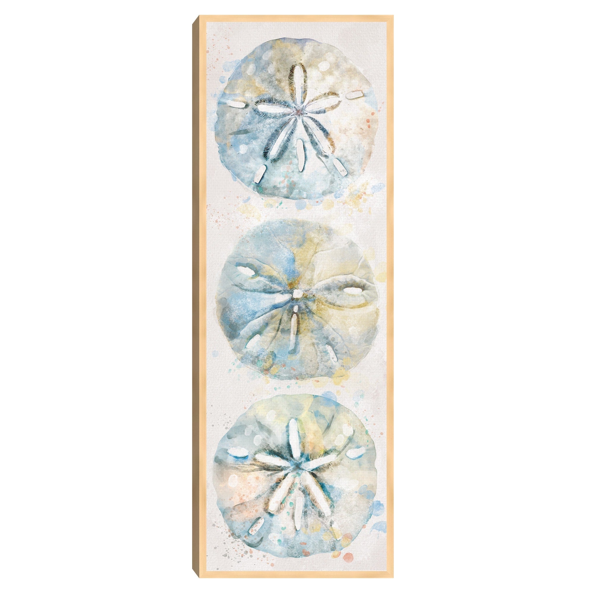 Masterpiece Art Gallery Kirklands Shell Panel Ii By Studio Arts Color Birch Frame Wall Art Size 12X36
