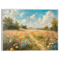 Masterpiece Art Gallery Kirklands Sunshine Meadows Ii By Petal Prints Design Color Barnwood Frame Wall Art Size 30X40