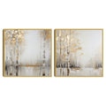 Masterpiece Art Gallery Kirklands Touch Of Gold Ii Iii By Lazar Studio Color New Gold Frame Wall Art Size 30X30X2