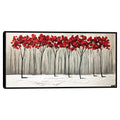 Masterpiece Art Gallery Kirklands When Summer And Winter Collide By Osnat Tzadok Color Black Frame Wall Art Size 24X48