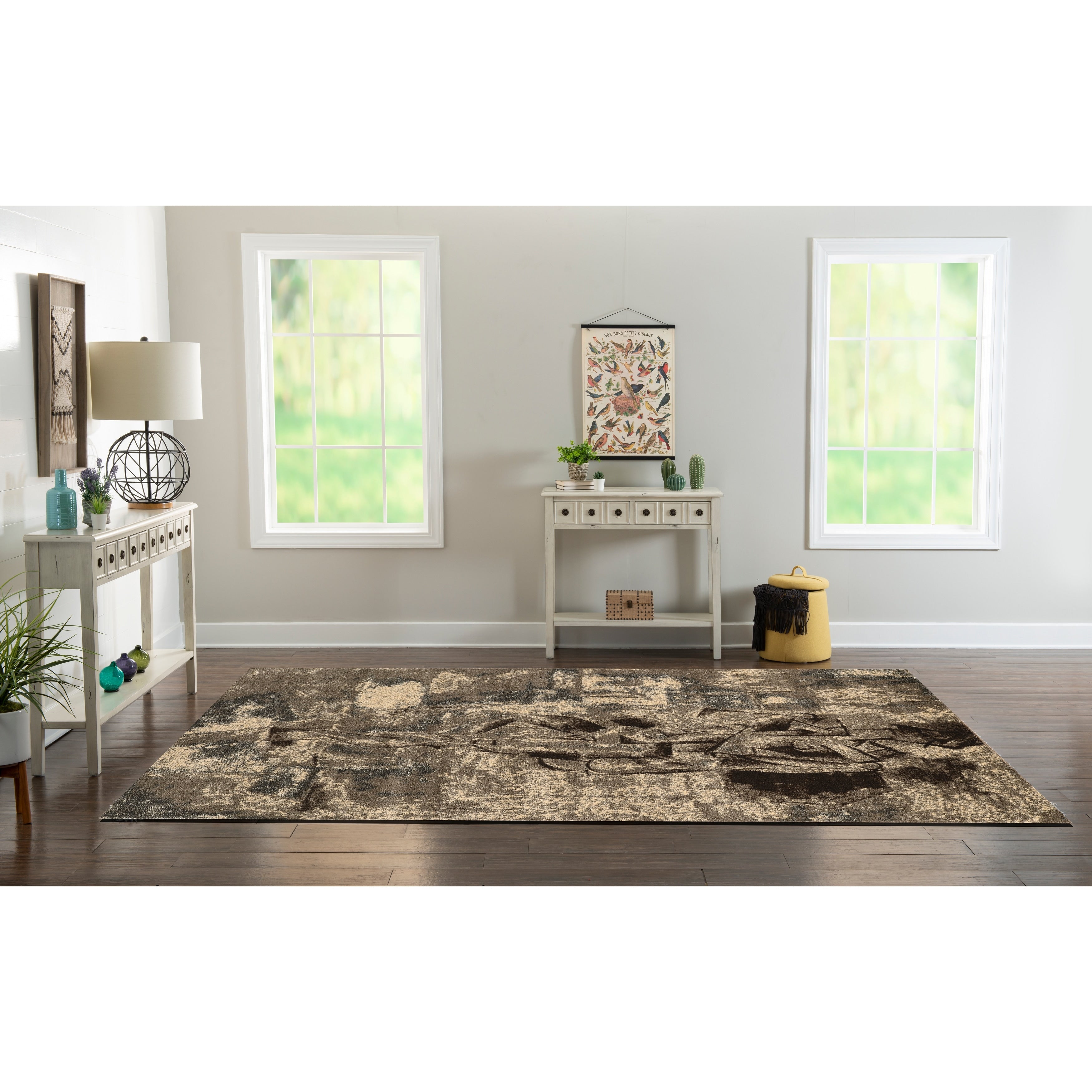 Powerloomed Masters Mr16 Woman Grey Taupe Polypropylene Rug 2 X 3 2 X 3