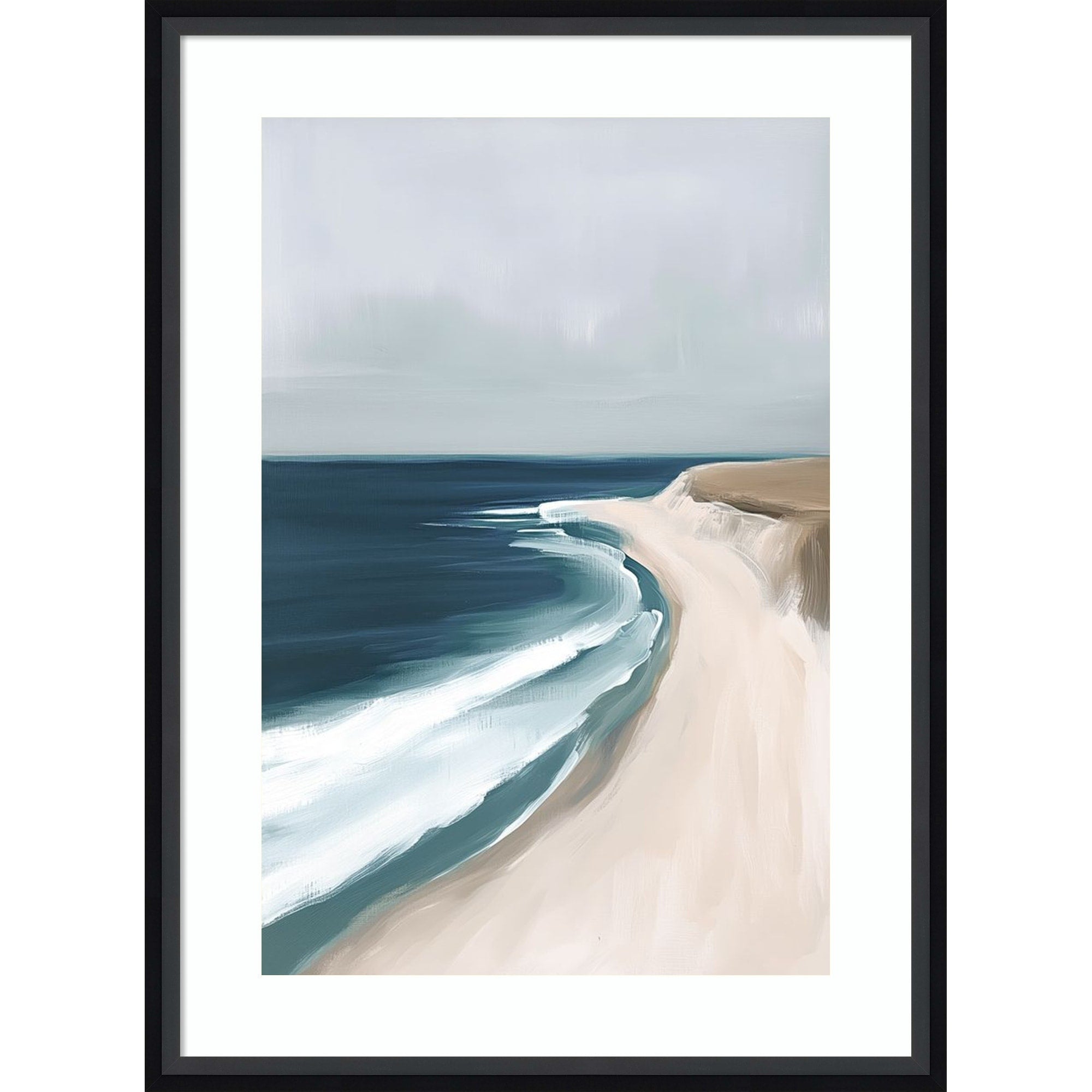 Matador By Amanda Tsoukanelis Wood Framed Wall Art Print Lucie Black
