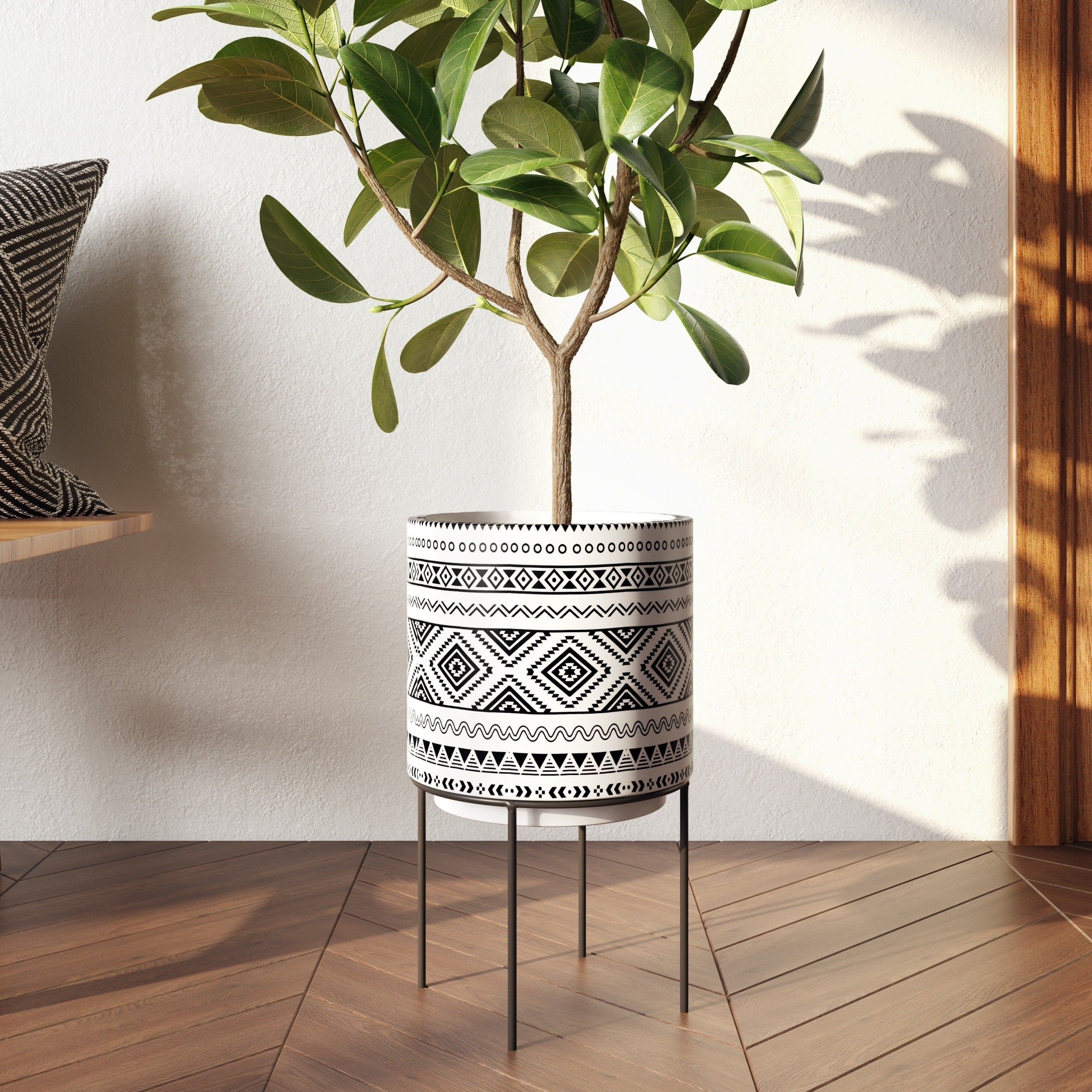 Mateo Modern Ceramic Planter N A