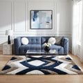 Mateos Shag Abstract Designed Area Rug