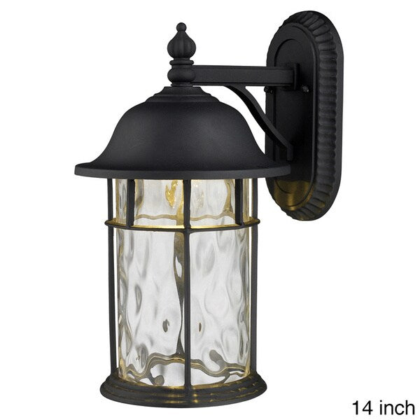 Lapuente 1 Light Matte Black Outdoor Wall Sconce