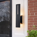 Matte Black Integrated Led Outdoor Wall Sconce