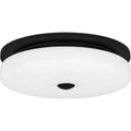 Matte Black Led Flush Mount From The Tavani Collection
