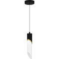 Matte Black Led Mini Pendant From The Alys Collection