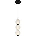 Matte Black Led Mini Pendant From The Clarendon Collection