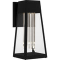 Matte Black Led Outdoor Wall Mount From The Guinn Collection