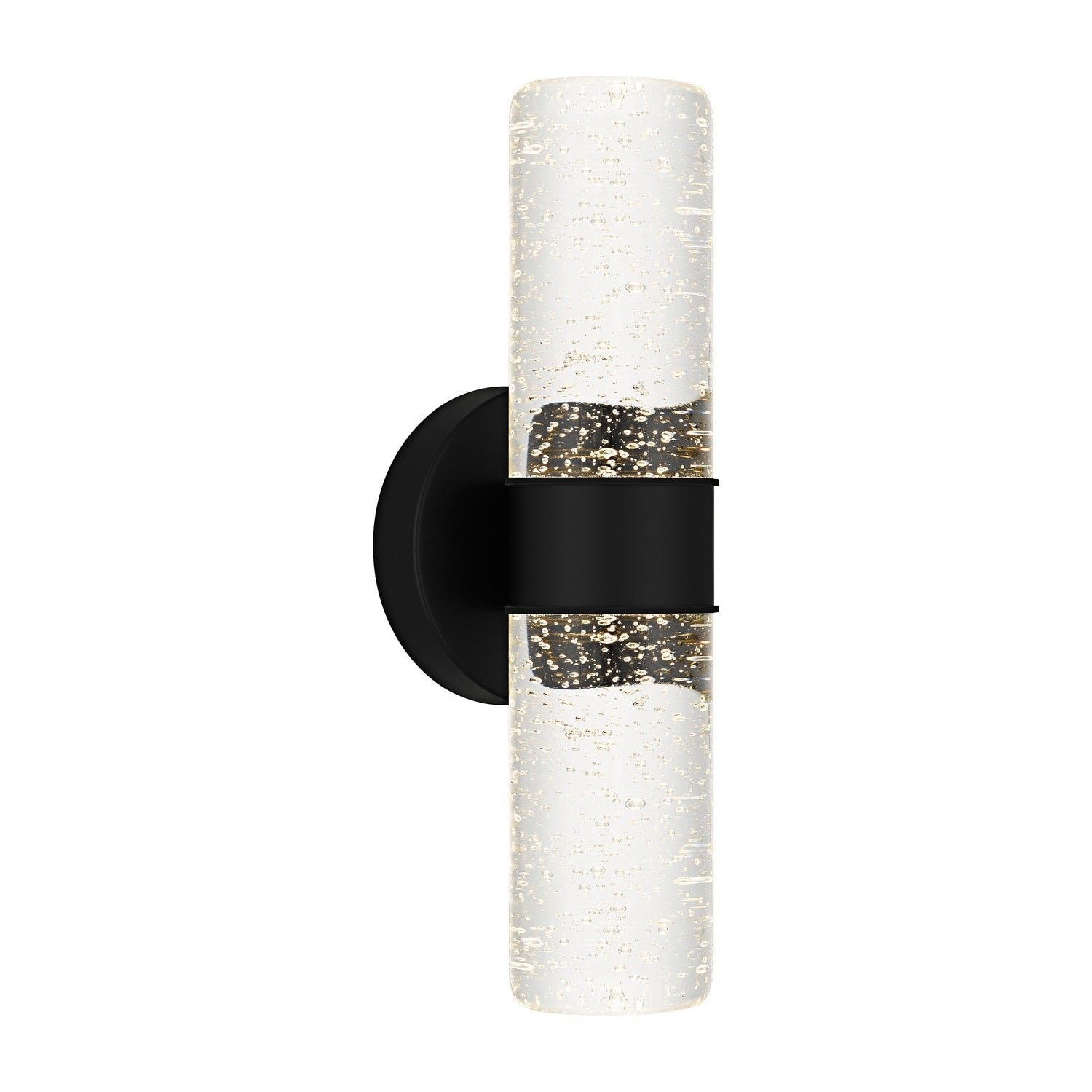 Matte Black Led Outdoor Wall Mount From The Kaia Collection