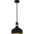 Matte Black Mini Pendant From The Arbor Collection