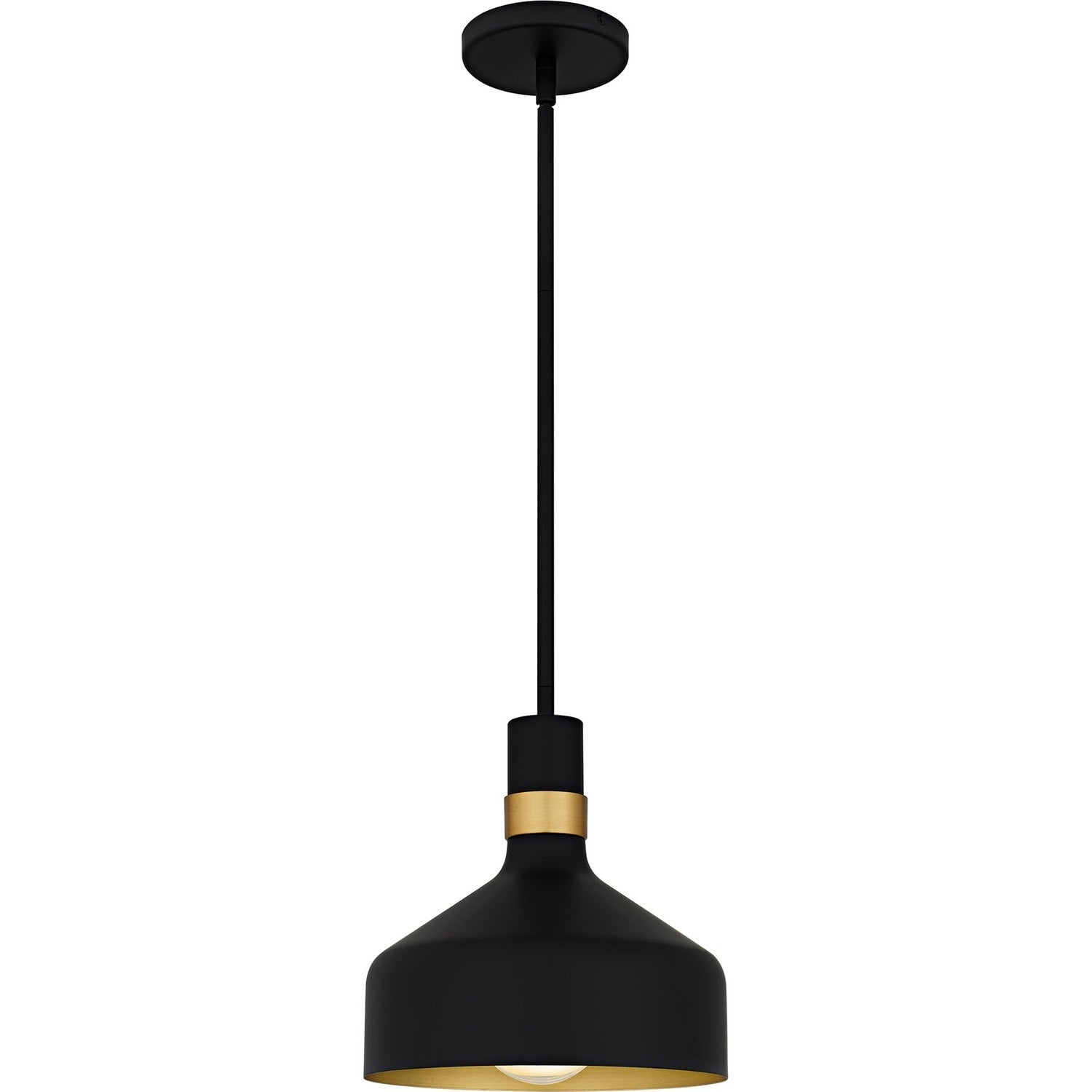 Matte Black Mini Pendant From The Arbor Collection