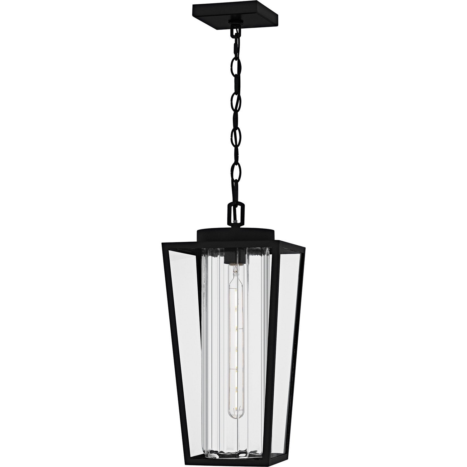 Matte Black Mini Pendant From The Jett Collection