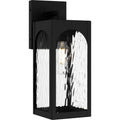 Matte Black Outdoor Wall Lantern From The Dallington Collection