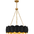 Matte Black Pendant From The Santana Collection