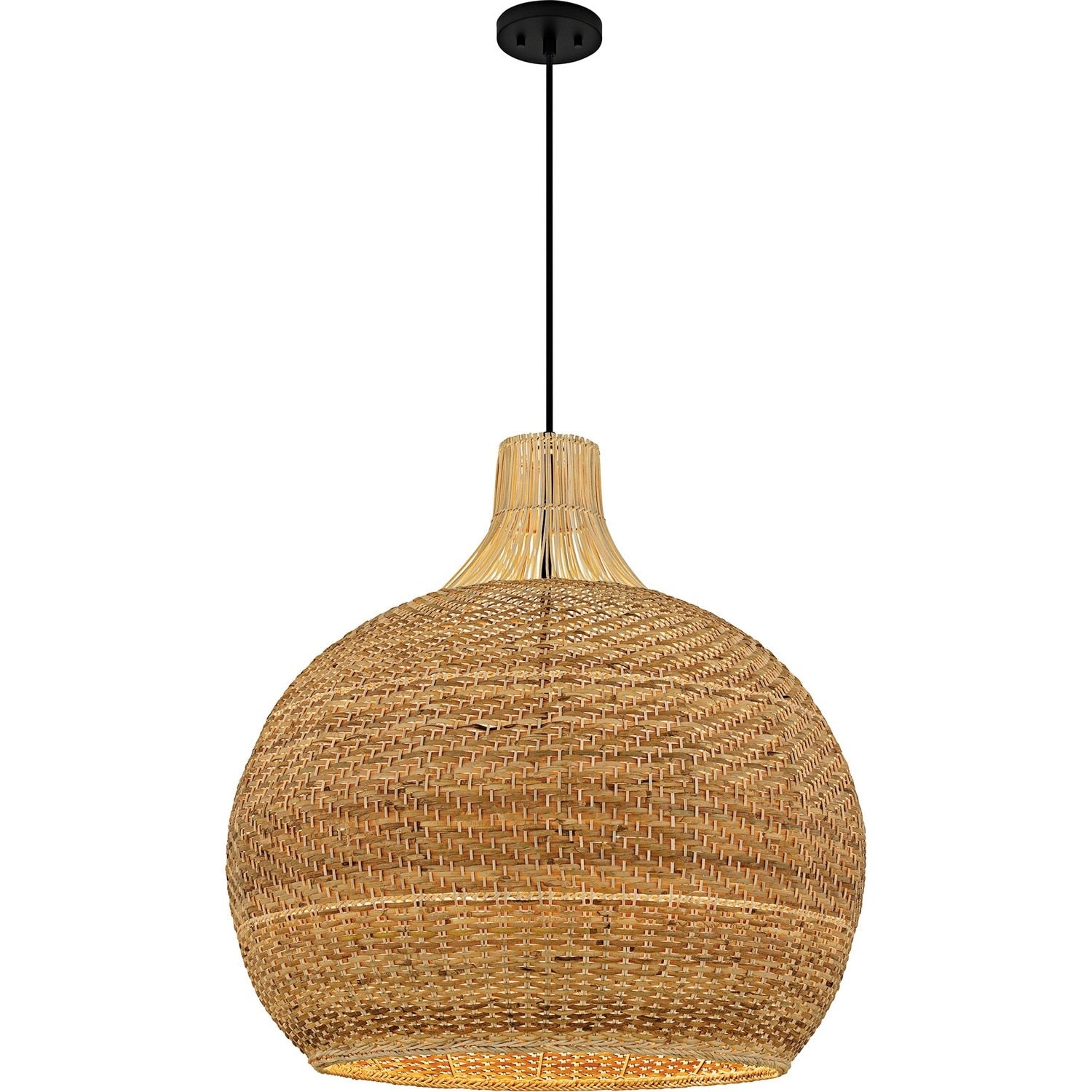 Matte Black Pendant From The Sycamore Collection