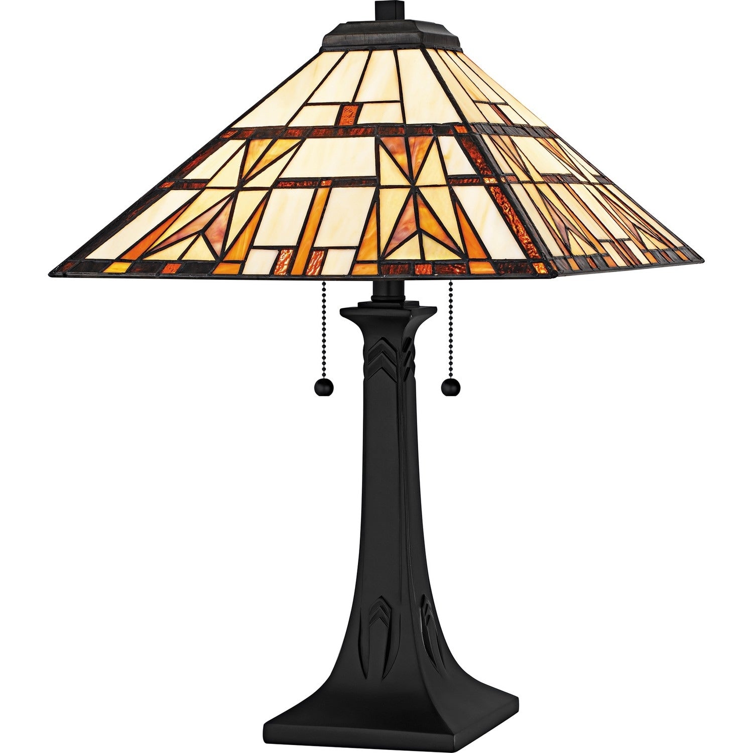 Matte Black Table Lamp From The Kaylor Collection