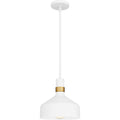 Matte White Mini Pendant From The Arbor Collection