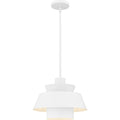 Matte White Pendant From The Lumi Collection