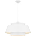 Matte White Pendant From The Lumi Collection