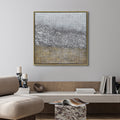 Matter Abstract Textured Metallic Hand Painted Wall Art By Martin Edwards