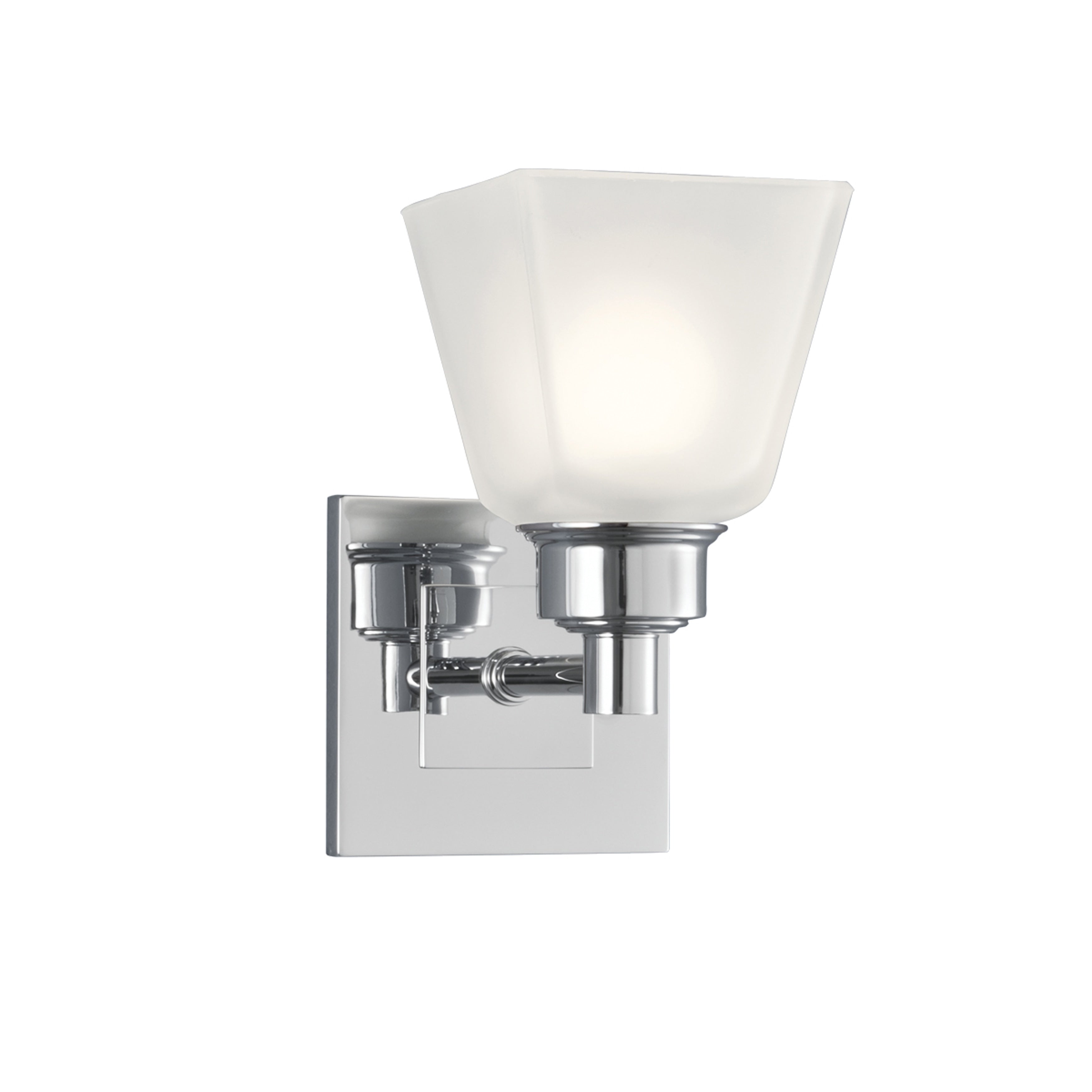Matthew 8.25 High 1 Light Sconce Chrome 8.25 Inch Tall