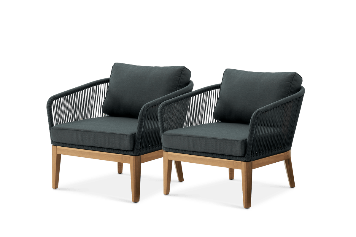 Maui Outdoor Lounge Chair Set