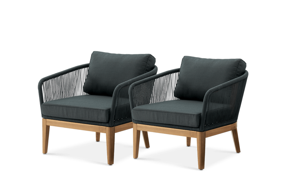 Maui Outdoor Lounge Chair Set