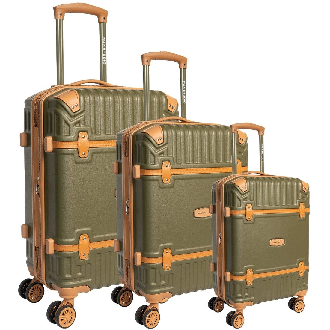 Max Studio Abs 3 Piece Luggage Set South Hampton Collection