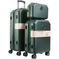 Max Studio Abs Hard Sided 3 Piece The Hexagon Luggage Set