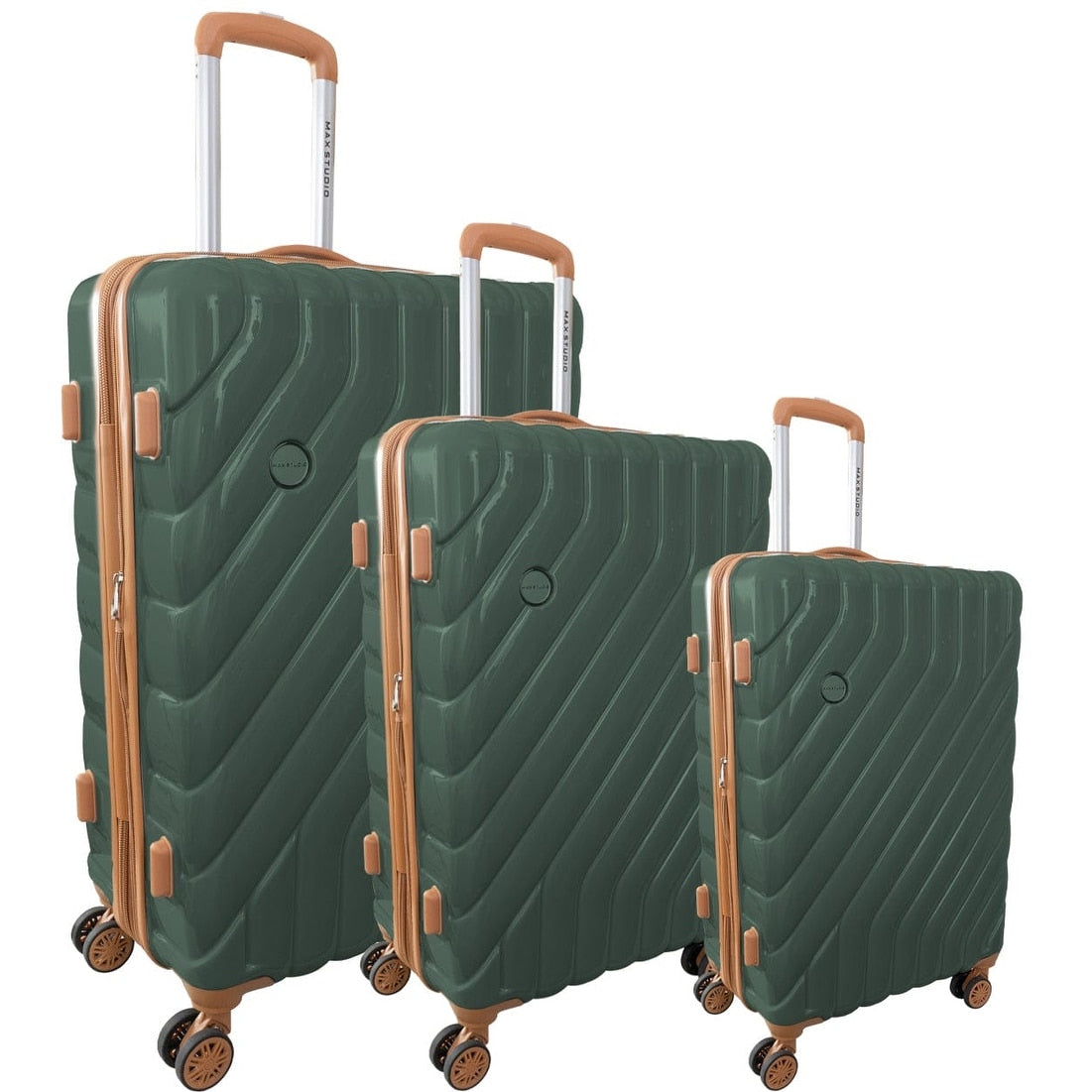 Max Studio Pc 3 Piece Luggage Set Valletta Collection