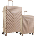 Max Studio The Auckland Abs 2 Piece Hard Sided Luggage Set