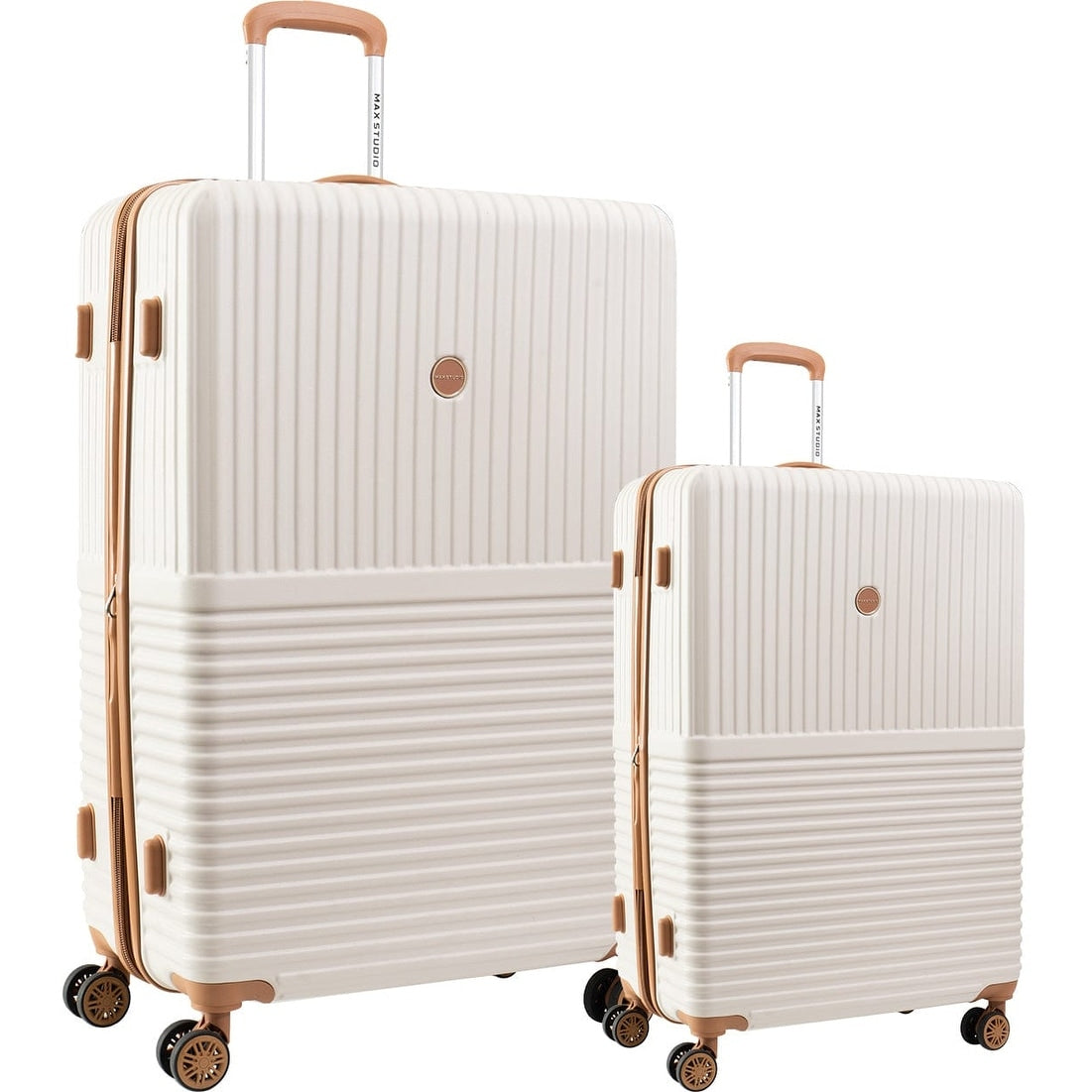 Max Studio The Odessa Abs 2 Piece Hard Sided Luggage Set