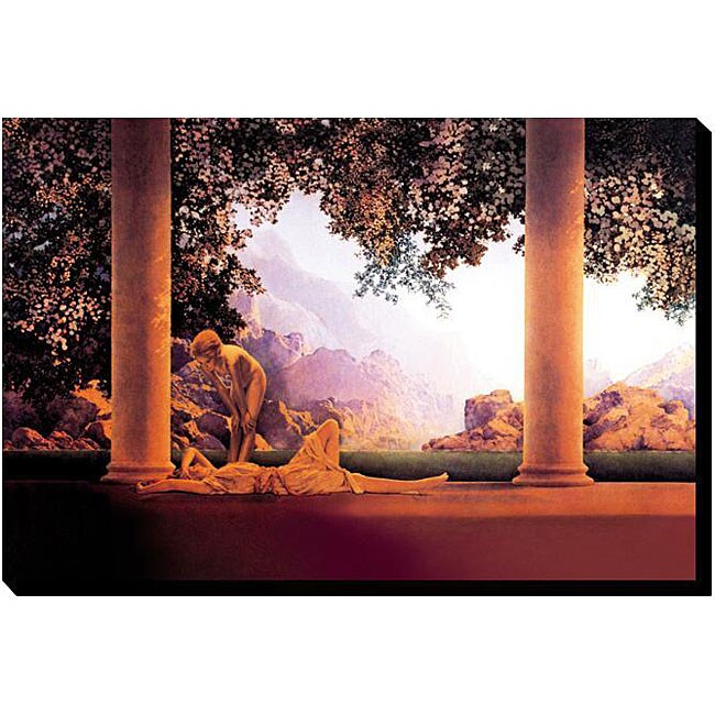 Maxfield Parrish Daybreak Gallery Wrapped Canvas Art