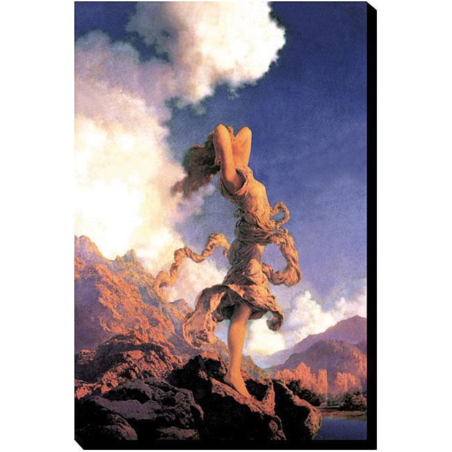 Maxfield Parrish Ecstasy Gallery Wrapped Canvas Art