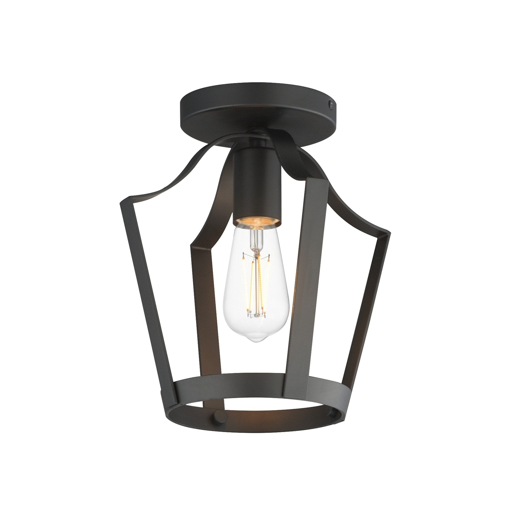 Maxim 10421 Arden 10 Wide Semi Flush Ceiling Fixture