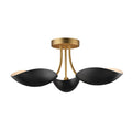 Maxim 10823 Maris 3 Light 22 Wide Semi Flush Ceiling Fixture