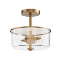 Maxim 5692 Fuller 2 Light 11 Wide Semi Flush Drum Ceiling Fixture