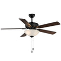 Maxim 88936 Super Max 52 5 Blade Indoor Led Ceiling Fan