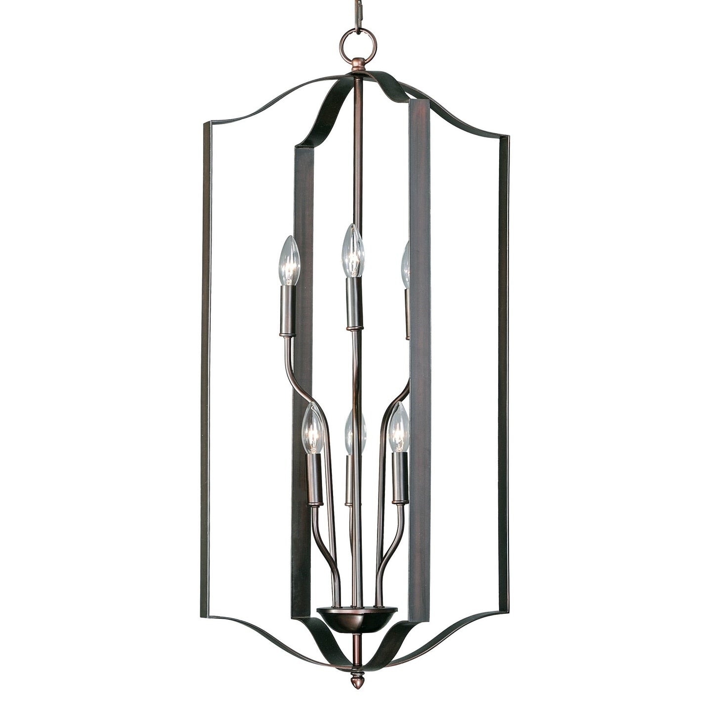 Maxim Provident 6 Light 18 Wide Taper Candle Pendant
