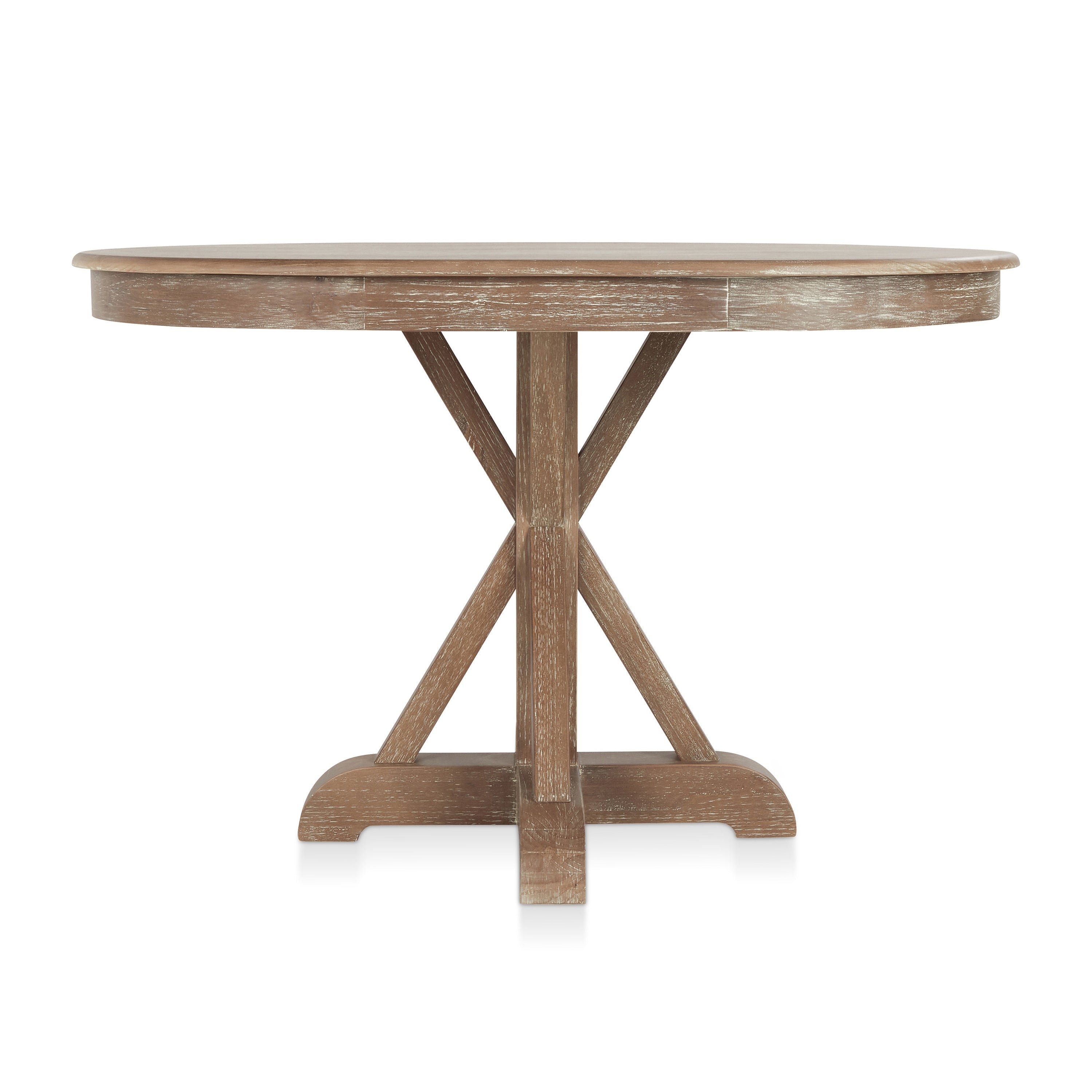 Rockie Rustic Oval Dining Table By Kosas Home Brown